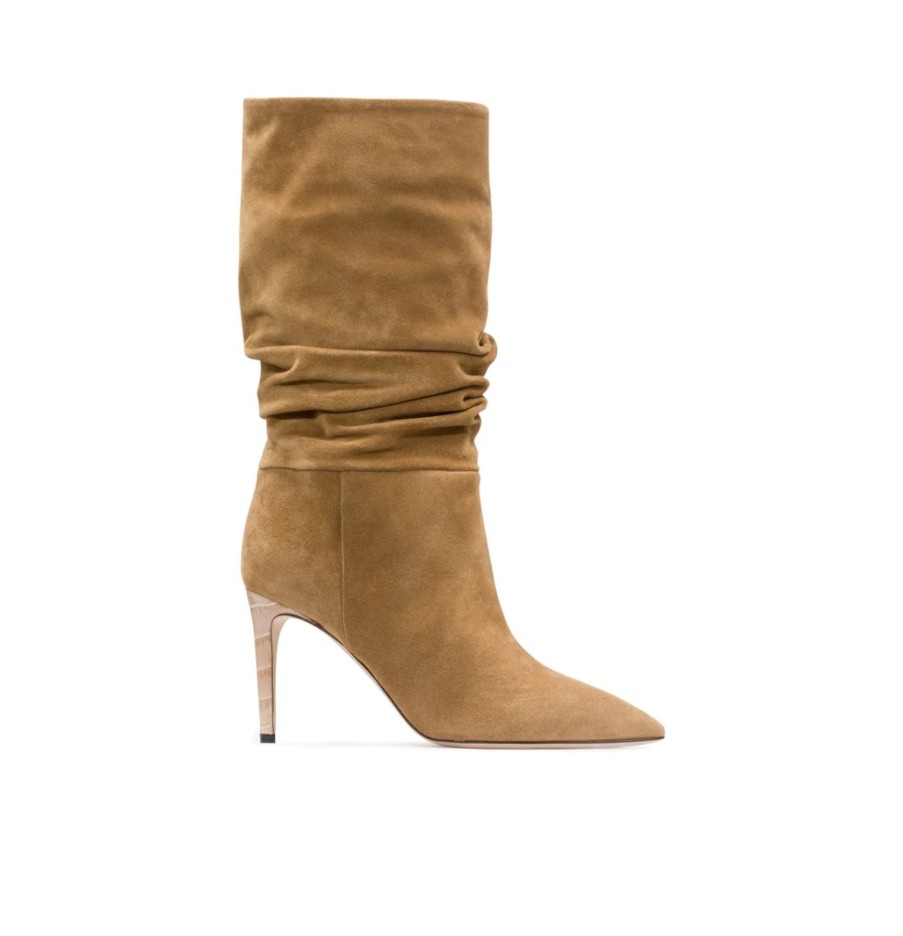 Wholesale Zoe Fashion Slouchy Boots In Caramel