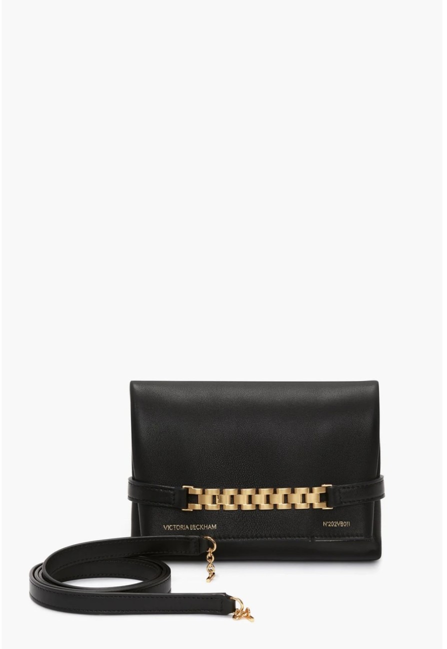 Hot Zoe Fashion Mini Chain Pouch In Schwarz