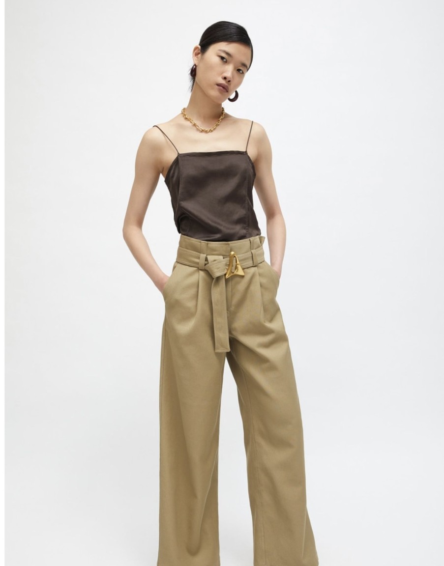 Best Zoe Fashion Flyn Belted Twill Pants