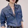 Best Zoe Fashion Jeansbluse In Classic Wash