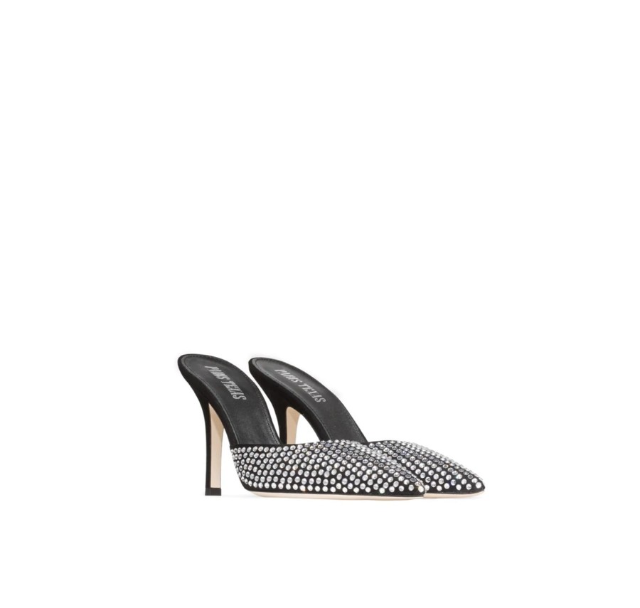 Hot Zoe Fashion Hollywood Mule Black Diamond