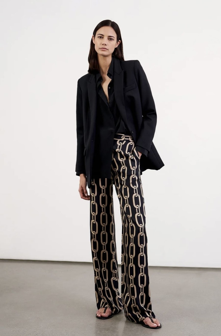 Clearance Zoe Fashion Germain Silk Pant