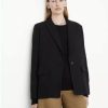 Hot Zoe Fashion Boyfriend Blazer Black