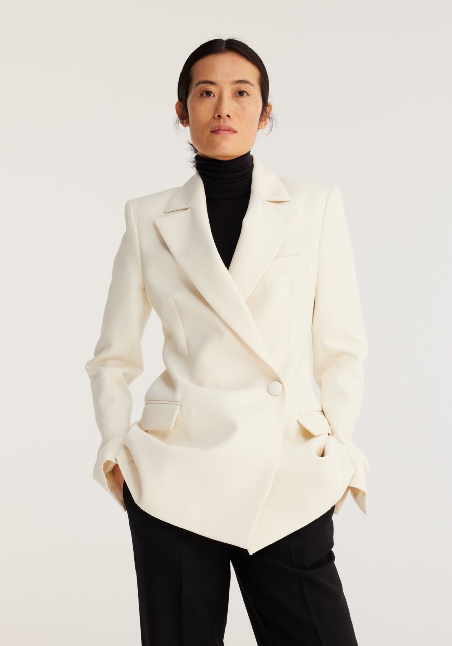 Online Zoe Fashion Blazer In Ivory