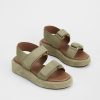 Online Zoe Fashion Varese Sage Chunky Sandals