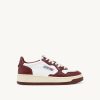 New Zoe Fashion Sneaker Wb 35 Medalist In White-Bordeaux